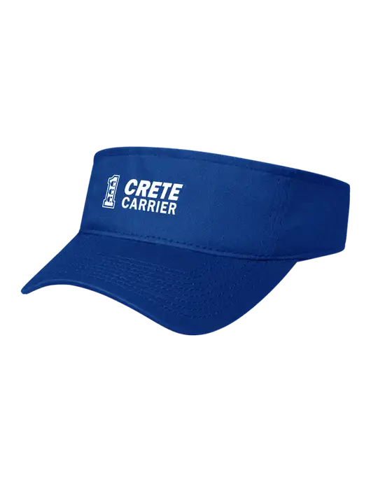 Royal Cap Visor w/Crete Carrier Logo