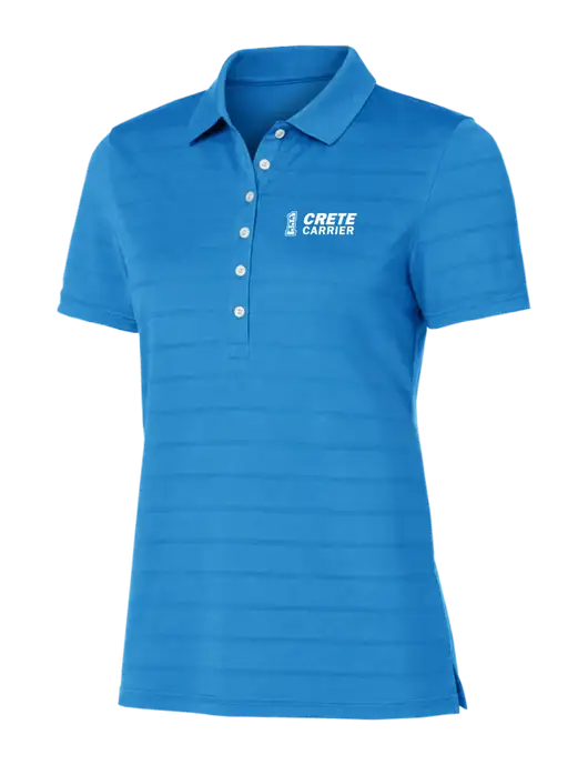 Callaway Womens Royal Blue Ventilated Polo w/Crete Carrier Logo