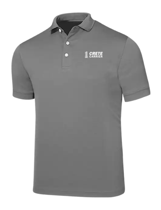 Callaway Ottoman Medium Grey Polo w/Crete Carrier Logo