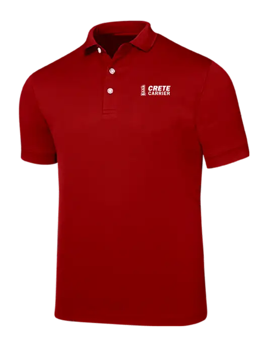 Callaway Ottoman Red Polo w/Crete Carrier Logo