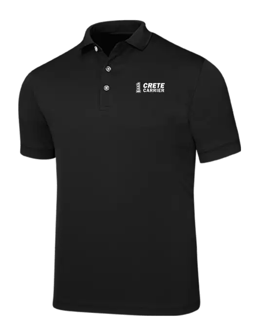 Callaway Ottoman Black Polo w/Crete Carrier Logo