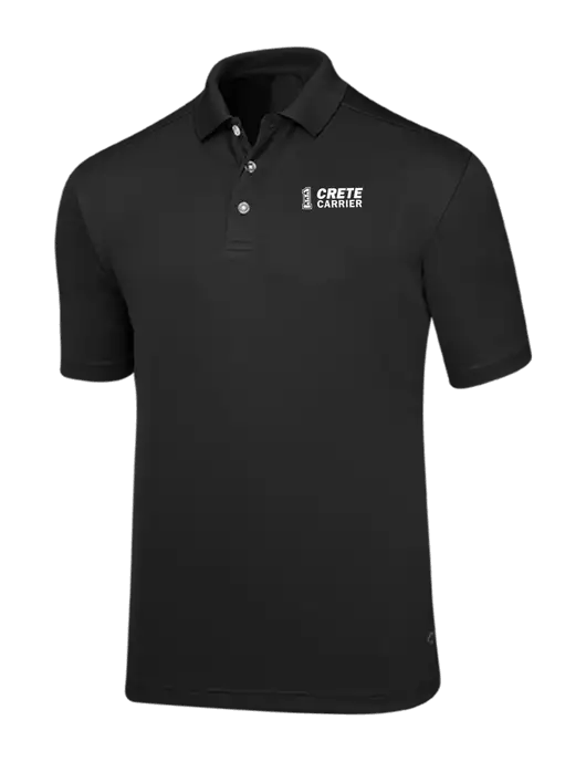 Callaway Core Black Performance Polo w/Crete Carrier Logo