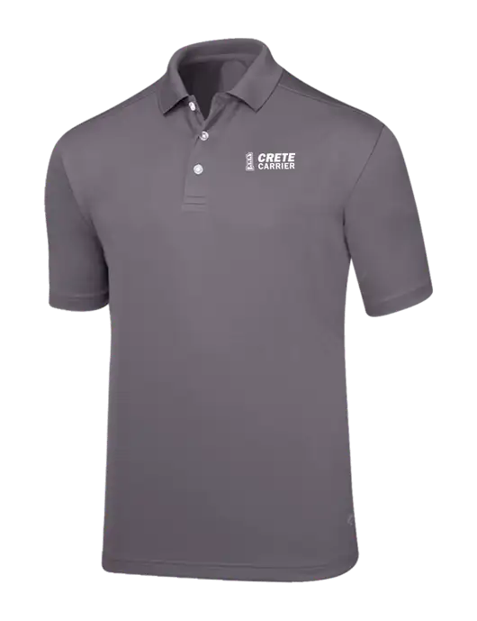 Callaway Core Medium Grey Performance Polo w/Crete Carrier Logo