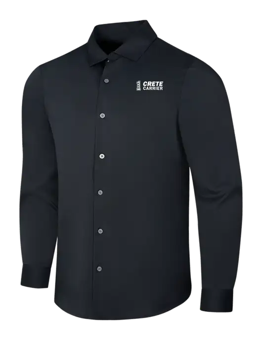 Black City Stretch Shirt w/Crete Carrier Logo