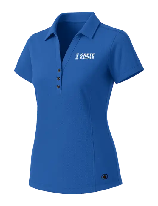 OGIO Womens Royal Blue ONYX Polo w/Crete Carrier Logo
