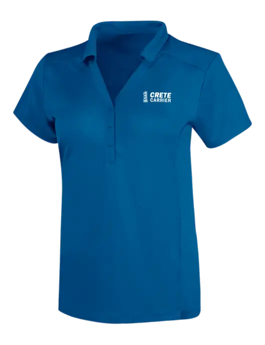 OGIO Royal Blue Womens Framework Polo w/Crete Carrier Logo