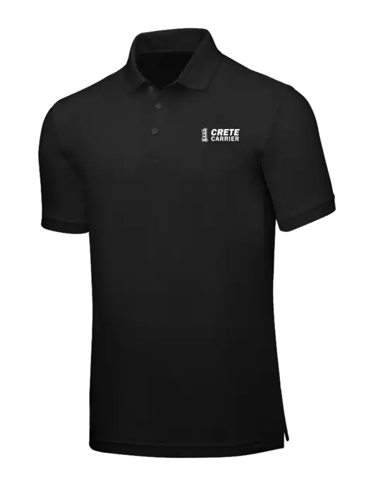 Black Core Classic Pique w/Crete Carrier Logo