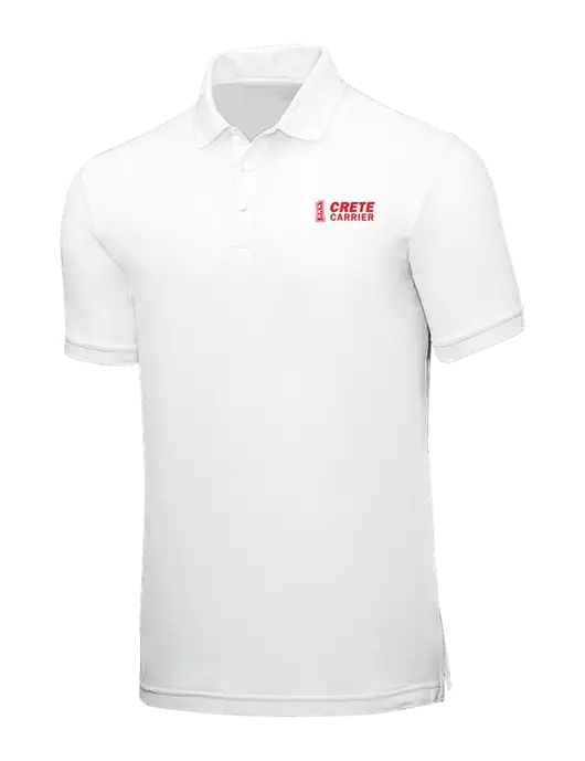 White Core Classic Pique w/Crete Carrier Logo
