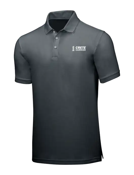 Dark Grey Core Classic Pique w/Crete Carrier Logo