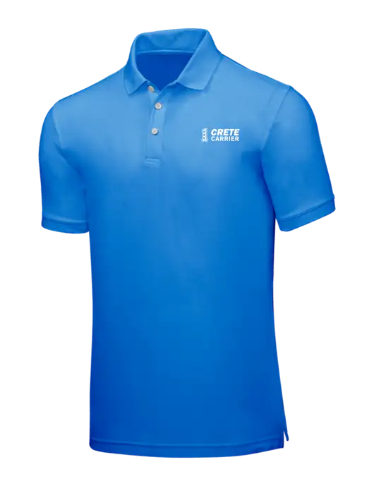Light Royal Blue Core Classic Pique w/Crete Carrier Logo