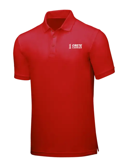 Red Core Classic Pique w/Crete Carrier Logo