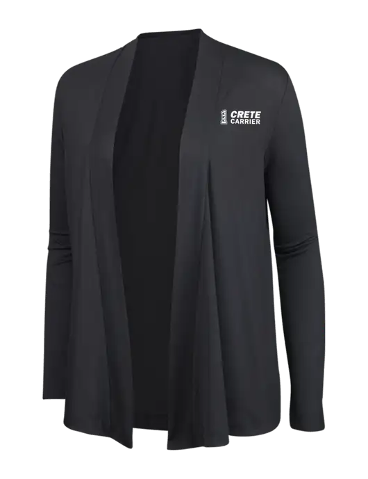 Smoke Grey Womens Concept Cardigan w/Crete Carrier Logo