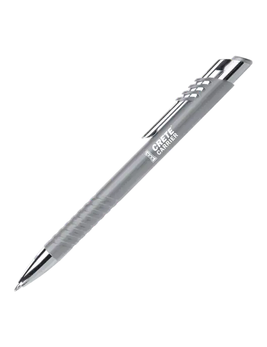 Schirhart Grey Pen - Black Ink w/Crete Carrier Logo