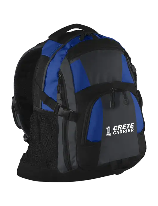 Urban Royal/Grey/Black Laptop Backpack w/Crete Carrier Logo