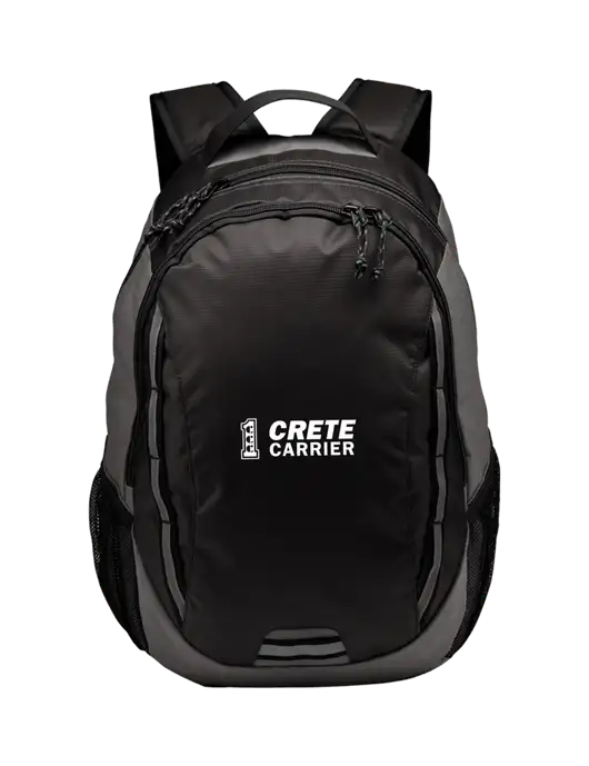 Ridge Charcoal/Dark Charcoal Laptop Backpack w/Crete Carrier Logo