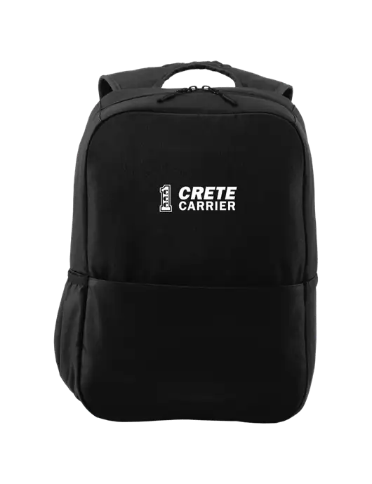 Access Square Laptop Black Backpack w/Crete Carrier Logo