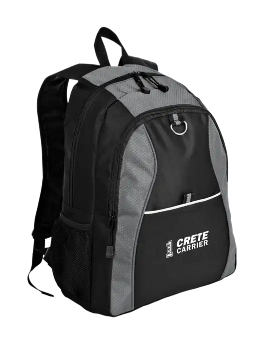 Honeycomb Grey/Black Backpack w/Crete Carrier Logo