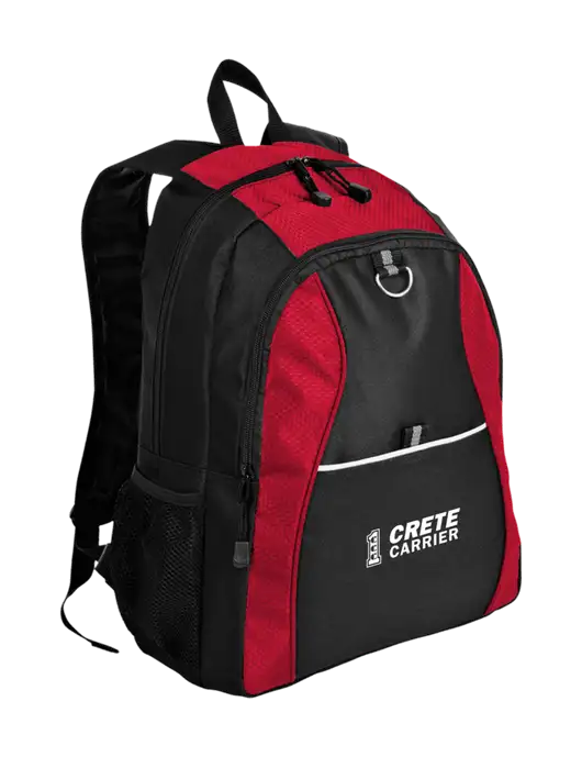 Honeycomb Red/Black Backpack w/Crete Carrier Logo