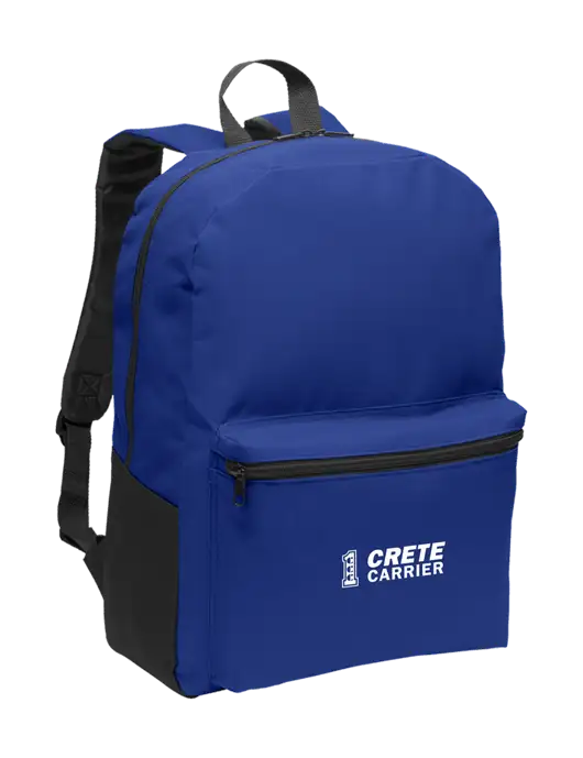 Casual Twilight Blue Lightweight Laptop Backpack w/Crete Carrier Logo
