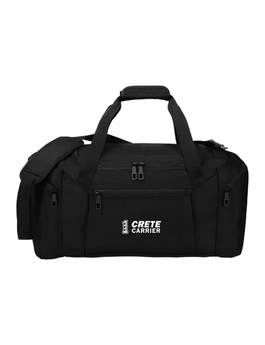 Slim & Lite Black Duffel    w/Crete Carrier Logo