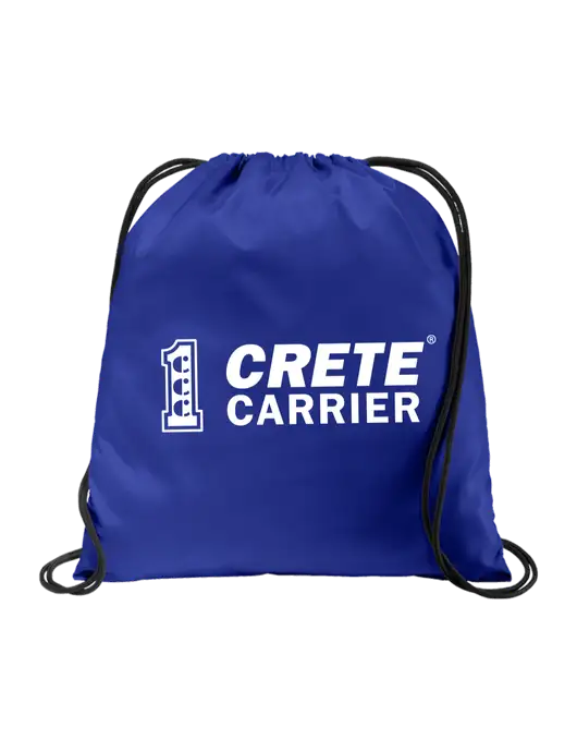 Drawstring  Royal Cinch Pack w/Crete Carrier Logo