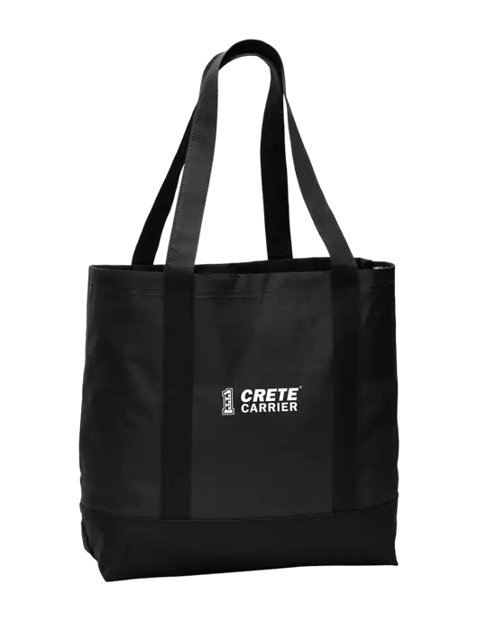 Carryall Black/Black Day Tote w/Crete Carrier Logo
