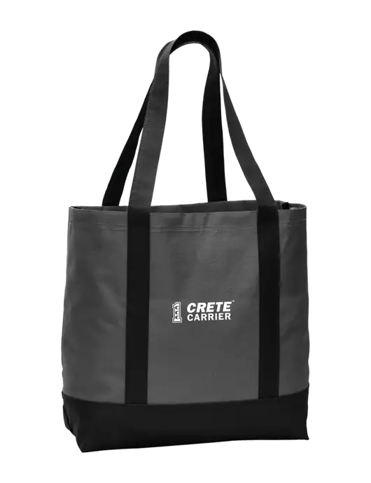 Carryall Charcoal/Black Day Tote Dark w/Crete Carrier Logo