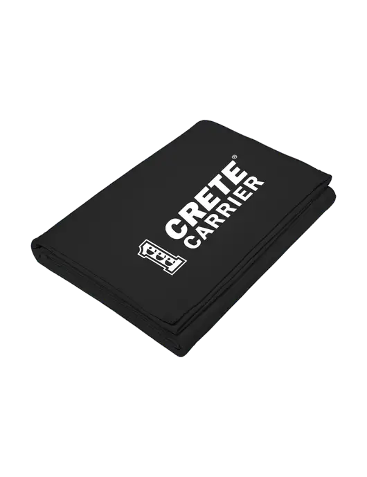 Core Black Fleece Sweatshirt Blanket w/Crete Carrier Logo