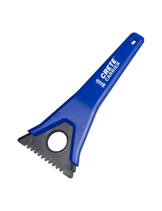 TriBlade Blue Windshield Scraper w/Crete Carrier Logo