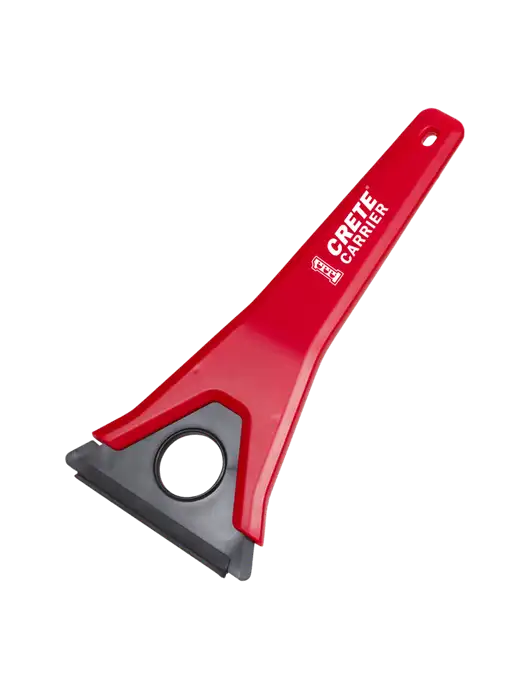 TriBlade Red Windshield Scraper w/Crete Carrier Logo