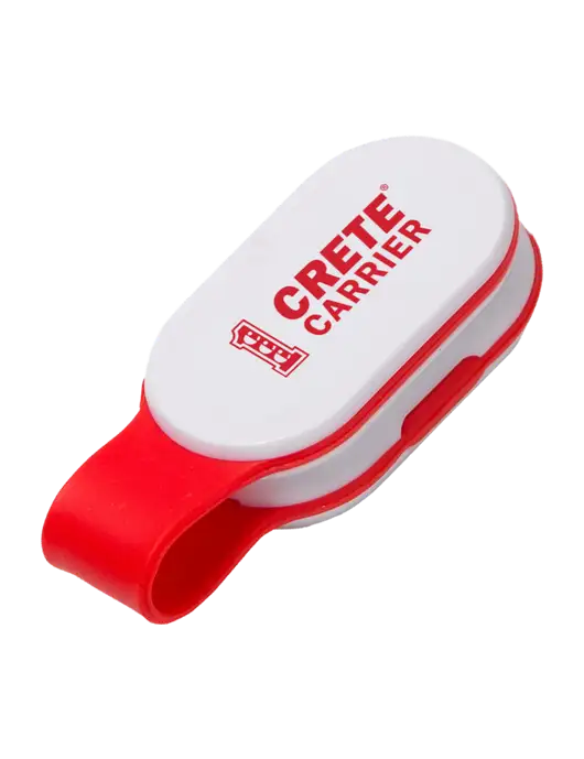 Magna Clip Red Personal Safety Light w/Crete Carrier Logo