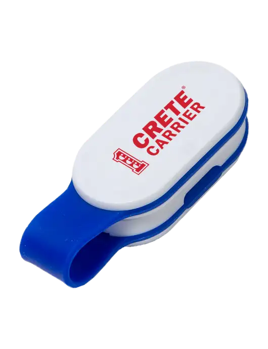 Magna Clip Blue Personal Safety Light w/Crete Carrier Logo