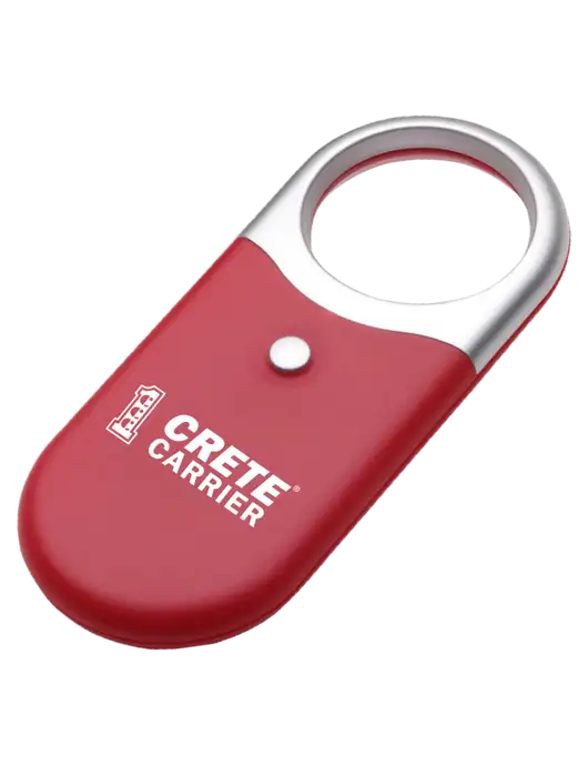 Compact Red Magnifier Light w/Crete Carrier Logo