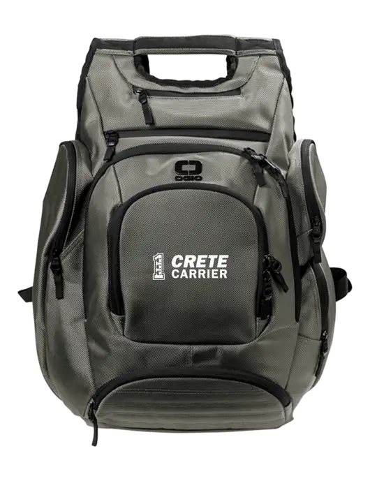 OGIO Medium Grey Metro Ballistic Laptop Backpack w/Crete Carrier Logo