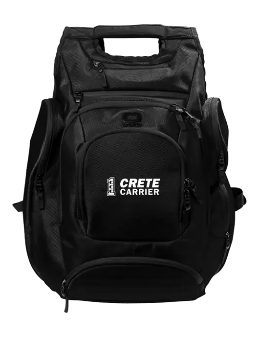 OGIO Blacktop Metro Ballistic Laptop Backpack w/Crete Carrier Logo