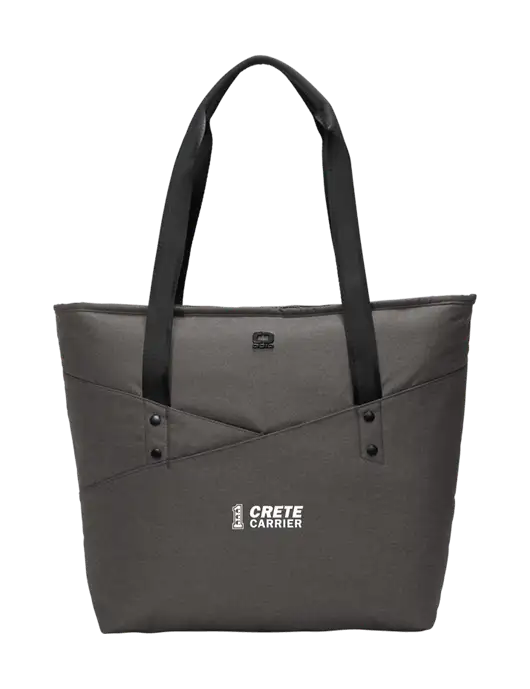 OGIO Tarmac Heather Downtown Tote 
 w/Crete Carrier Logo