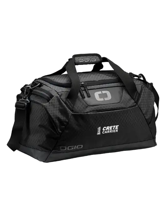 OGIO Black Catalyst Duffle
 w/Crete Carrier Logo