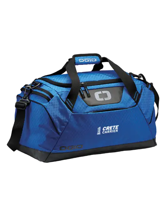 OGIO Royal Blue Catalyst Duffle
 w/Crete Carrier Logo