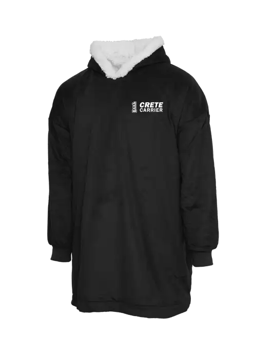 Wearable Lodge Black Blanket w/Crete Carrier Logo
