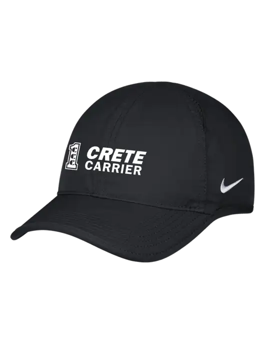 Nike Black Featherlight Cap w/Crete Carrier Logo