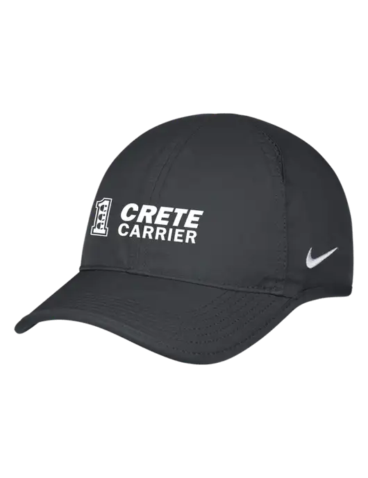 Nike Charcoal Featherlight Cap w/Crete Carrier Logo