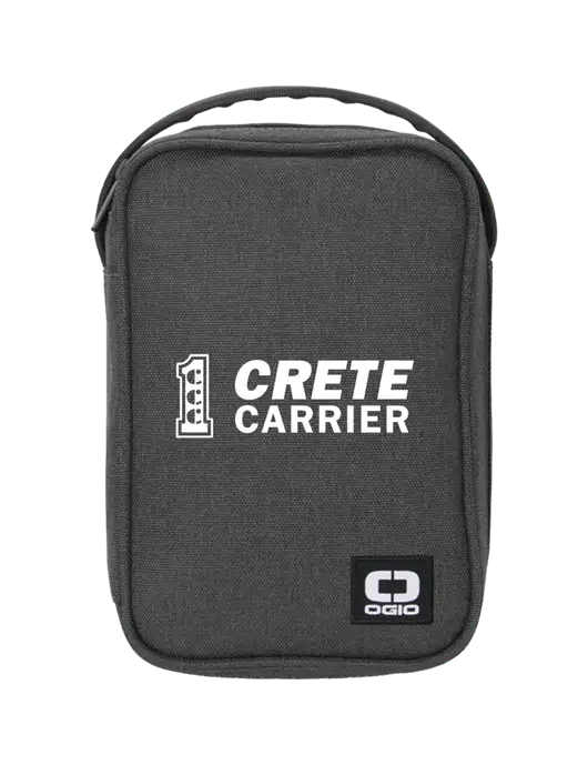 OGIO Grey Vault Travel Organizer w/Crete Carrier Logo