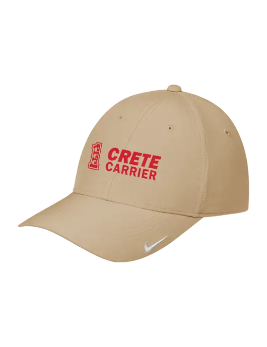 Nike Tan Dri-FIT Legacy Cap w/Crete Carrier Logo