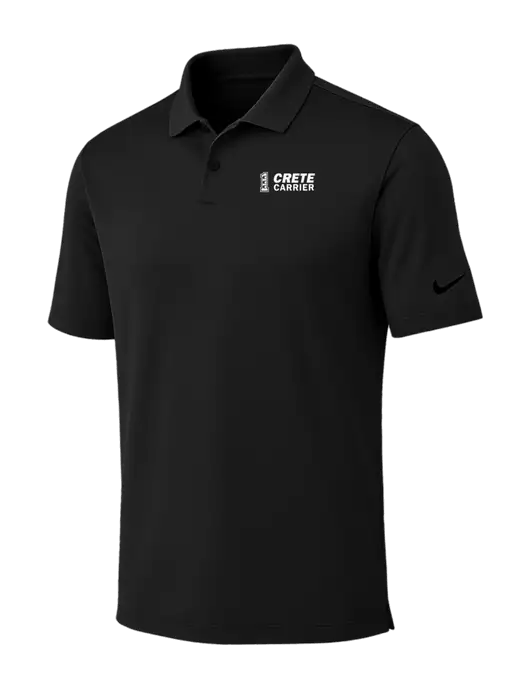 Nike Black Dri-FIT Vapor Polo w/Crete Carrier Logo