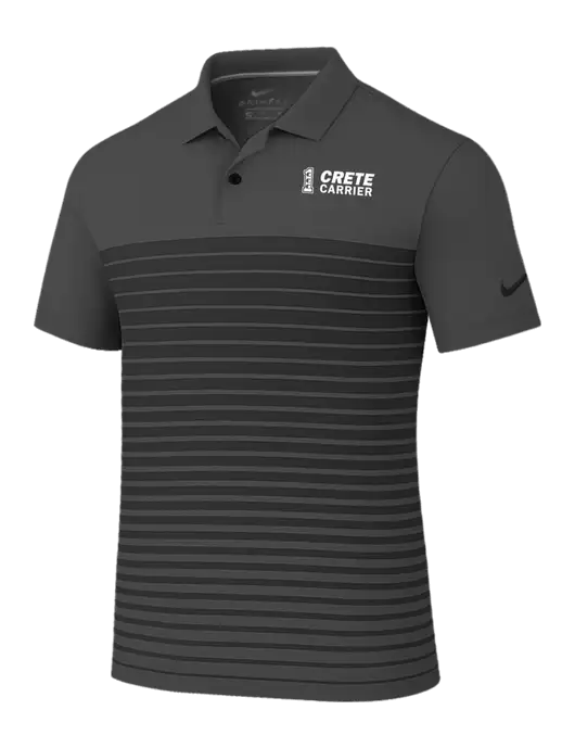 Nike Dark Grey Dri-FIT Vapor Block Polo w/Crete Carrier Logo