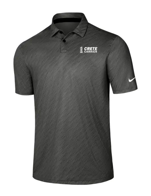 Nike Dark Grey Vapor Dash Polo w/Crete Carrier Logo