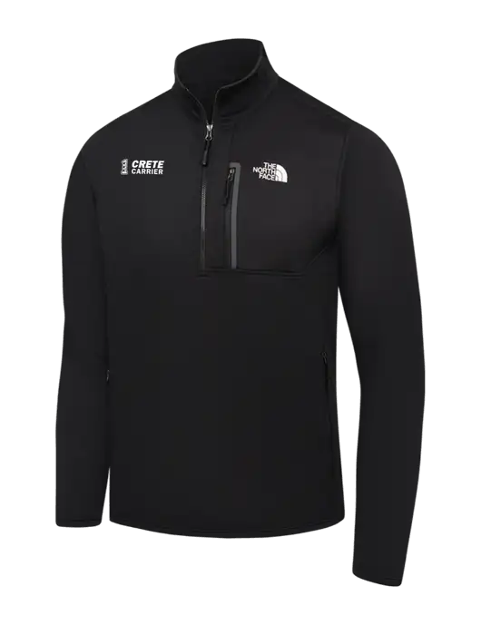 The North Face Black Skyline 1/2-Zip Fleece w/Crete Carrier Logo