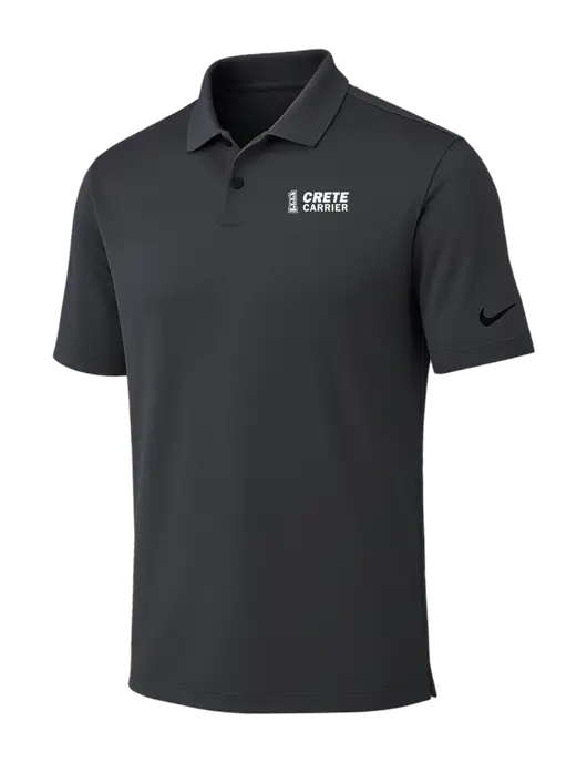 Nike Dark Grey Dri-FIT Vapor Polo w/Crete Carrier Logo