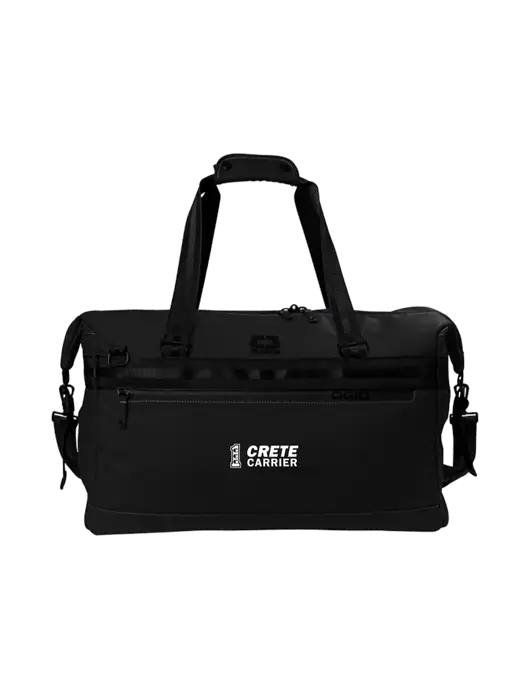 OGIO Black Commuter Duffel w/Crete Carrier Logo