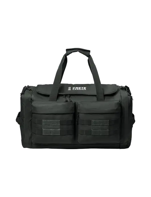 CornerStone Charcoal Grey Tactical Duffel w/Crete Carrier Logo